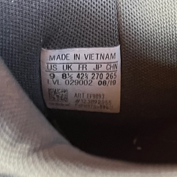 Harden Stepback Adidas Basketball Shoes Sz 9 - Picture 9 of 9